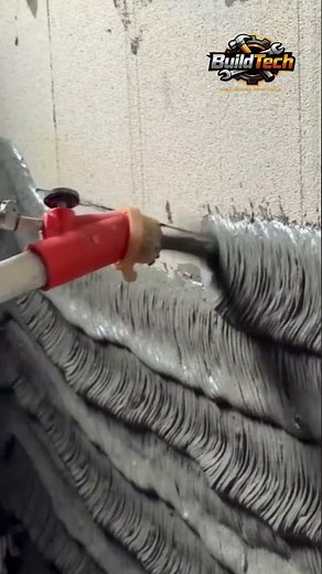 High-Speed Mortar Spraying Machine | Fast Wall Plastering Technology