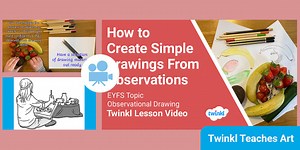 How to Create Simple Drawings From Observations