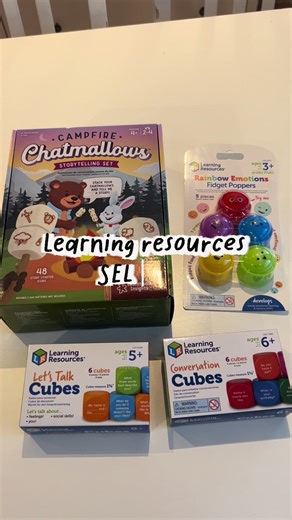 Start meaningful conversations with your little one using our Conversation Cubes and Let’s Talk Cubes! These simple, engaging prompts make it easier for children to open up, helping you ease into chats about feelings, everyday moments, and big thoughts. With fun questions and approachable prompts, the cubes take the pressure off and turn communication into a playful, supportive activity you can share together. Let’s build confident communicators✨ #ChildrensMentalHealthWeek #LearningResourcesUK #