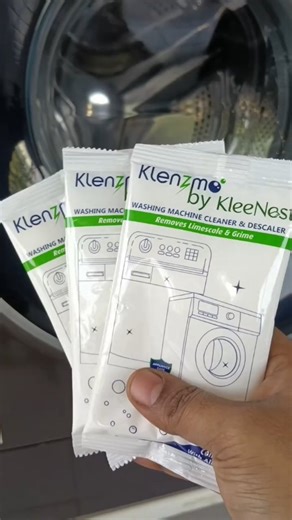 Nandhini saravanan on Instagram: "✨Comment for link 🔗👇👇👇 #washingmachine #amazonfinds #homecleaning #tips #cleaningtips Klenzmo by kleenest washing machine cleaner, happi planet, trending, viral reels, cleaning hacks, washing machine cleaner tablet, eco-friendly washing machine cleaner & descaler, deep clean]"