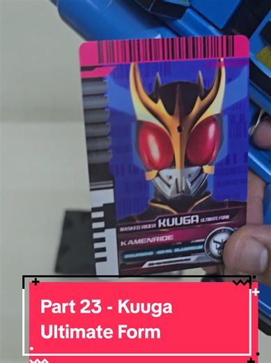 Part 23 - Kamen Rider Kuuga Ultimate Form. #kamenriderkuuga #kamenriderdiend #tokosatsu #rinalreview #henshin