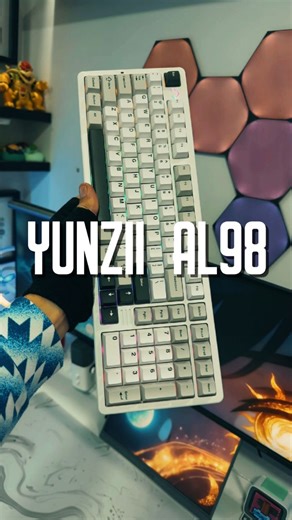 MaskXplorer on Instagram: "Unboxing the YUNZII AL98 QMK/VIA mechanical keyboard • Full aluminum CNC case • 96% layout with numpad (101 keys) • Gasket-mounted structure • Tri-mode connectivity: Bluetooth / 2.4 GHz / USB-C • QMK & VIA programmable • Hot-swappable mechanical switches • Double-shot PBT keycaps • South-facing RGB lighting • 8000 mAh battery • Full N-key rollover Thanks @yunzii_keyboard for the collaboration. #YUNZII #AL98 #MechanicalKeyboard #KeyboardUnboxing #TechContent"