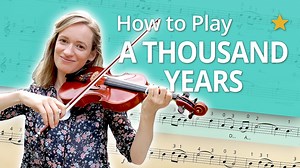 Ready to learn how to play A Thousand Years by Christina Perri on the violin? In this beginner-friendly violin tutorial, I guide you through a step-by-step lesson designed for beginner to intermediate players. We’ll start with a demonstration, followed by helpful practice tips to get the melody under your fingers. Then you’ll join me in two violin play-alongs: one at a slow tempo and one at full speed, so you can practice at your own pace and build your confidence. 🎵 Free G Major Warm-Up Sheet 