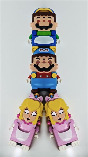 Supermario bros #supermario #nintendo #shorts #lego #funny #memes #satisfying