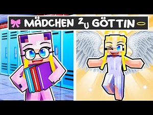 Vom MÄDCHEN zur GÖTTIN! 🌸 Minecraft