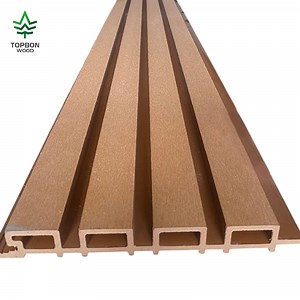 [Hot Item] Exterior Modern Art Decorative Outdoor WPC PVC 3D Wall Panel Wall Cladding