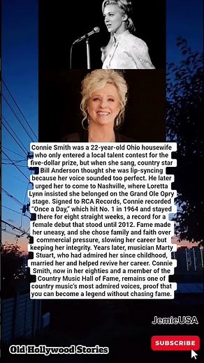 How Connie Smith Went From Shy Mom to a Country Music Legend