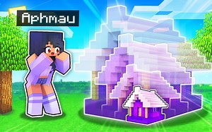 【Aphmau】我的世界|会长大的房子Playing Minecraft With GROW-UP Houses!