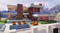Modern House Minecraft Map