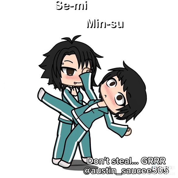 Morning Melodies with Gacha Life and Squid Game