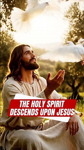 The Holy Spirit Descends Upon Jesus ✝️🔥 | Baptism of the Lord and Divine Anointing