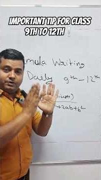 “Make a Formula Diary 📘 = 50% Maths Done! 💯 | Best Tip for Class 9–12”