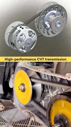 3D Cad Designer on Instagram: "Do you know where CVT system are used? 🫣"