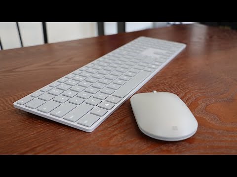 Microsoft Keyboard and Surface Mouse Walkthrough