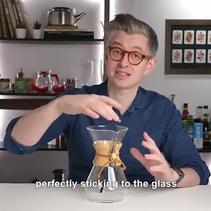 155K views · 322 reactions | I explore the fascinating origins of the quintessential Chemex Coffeemaker, reflecting on its #beauty and its widespread pop-cultural appeal. #coffee | James Hoffmann | Facebook