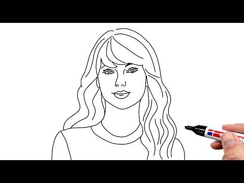 How to Draw Taylor Swift (2025)