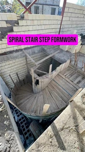 Spiral Stair Step Formwork | Full Bottom Formwork Process Explained
