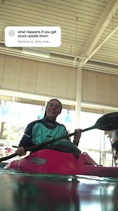 3.6K views · 70 reactions | What if you get stuck upsidedown!  A kayak/eskimo roll will turn you back upright by using your hips and paddle. It can be performed in any type of water but obviously whitewater is tougher.  If that fails, you can easy to get out of the kayak underwater, but this is safer and more convenient, especially in whitewater. ⚠️ Follow @planetcanoe ✅ Tag @planetcanoe or #PlanetCanoe to be featured  #repost @adventurous.miss | Planet Canoe | Facebook