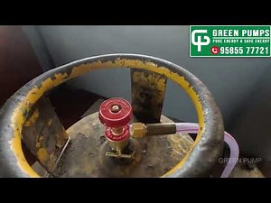 How to Transfer Gas from Cylinder to Cylinder Safely and Efficiently 95855 77721 #lpg #gaspump