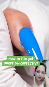 284K views · 2K reactions | How to file gel overflow correctly? #tutorial #tutorialvideo #highlightseveryone #fbreelsvideo #fypシ゚ #foryouシ #forintertainmentpurposesonly #fyp #highlight #nailart #follower #everyone #friends #highlights | Melody Nemi | Facebook