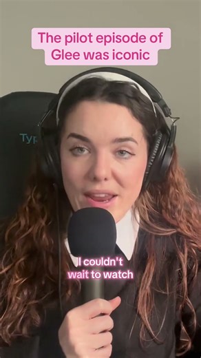 The pilot episode of Glee was iconic