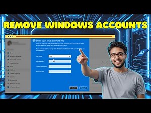 How To Remove Accounts From Windows 11 | Switch to Local Account (2026)