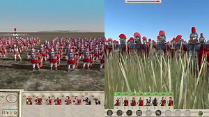 Original Vs Remaster - Rome Total War Comparison (graphics)