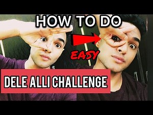 HOW TO DO THE DELE ALLI CHALLENGE (HAND CELEBRATION) EASY TRICK TUTORIAL