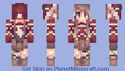 Christmas Fox // Minecraft Skin