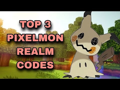 TOP 3 BEST PIXELMON REALM CODES FOR BEDROCK EDITION!