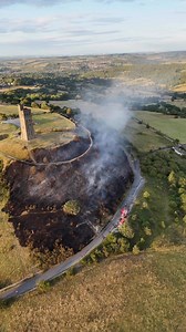 223K views · 436 reactions | Firefighters  still tackling fire at Castle Hill at 9pm this evening! | The West Yorkshire News Telegraph | Facebook