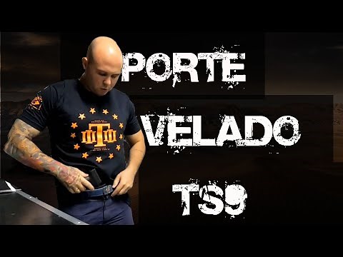 Como fica a pistola TS9 no Porte Velado - Taurus Striker