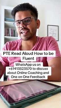 PTE Read Aloud How to be Fluent | M and MM PTE NAATI
