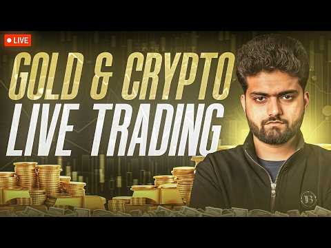 LIVE TRADING LIKE A PRO | GOLD & BTC