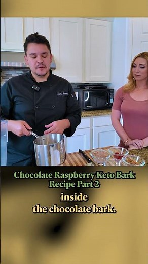Chocolate Bark Made Easy with Keto Chow