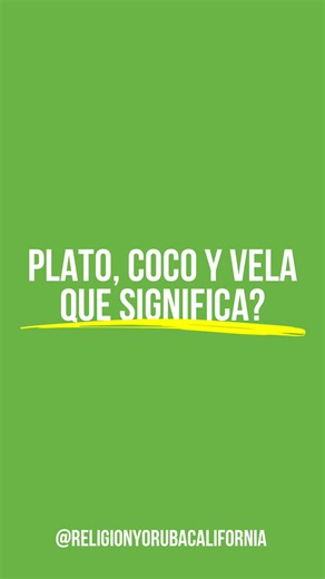 Apuesto que nadie te ha explicado el significado del plato, el coco y la vela en la santería. 🥥🕯️Esta es una costumbre dentro de nuestra cultura religiosa que sirve para dar agradecimiento a nuestros padrinos y orishas! 🏛️🔰Y tu ya la conocias? #santeria #collares #santeriaeeuu #elegua #viral #babalawo #babalawocalifornia #parati #yoruba | Religion yoruba California