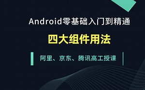 Android零基础入门到精通之认识四大组件