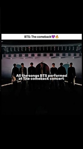BTS performing for The Comeback💜🔥 ‪@K-fantasie‬ #bts #arirang #shorts