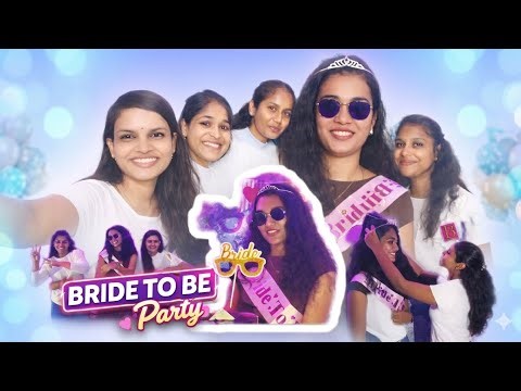Bride to be party 👑🍾 | Girls party | Bachelor party | Bride | ‪@SowmiesDiary‬
