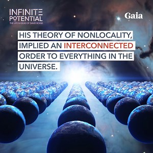 310K views · 3.7K reactions | He was one of the 20th Century’s most brilliant physicists. Albert Einstein called him his spiritual son. The Dalai Lama relied upon him as his “science guru.” So why is it that hardly any of us know the name of David Bohm? Learn more: https://cs-link.gaia.com/3lniXwe | Gaia | Facebook