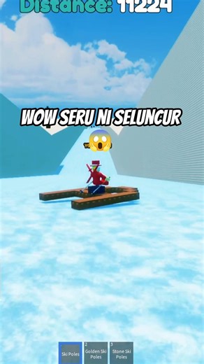 Bisa berhasil gitu seluncur nama 😱 #roblox