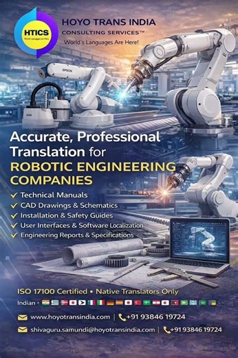 🤖 Accurate Translation for Robotic & Automation Engineering 🤖