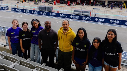 Lewis Hamilton and Mission 44 drive change at the United States Grand Prix