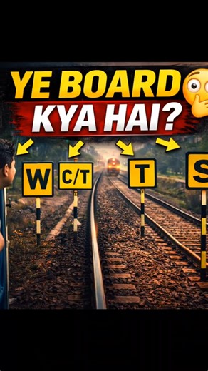 99% Log Nahi Jaante In Railway Boards Ka Matlab 😱