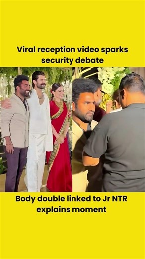 Jr NTR Viral Video Creates Security Buzz – Body Double Reveals The Truth! 🎥 #viralpicture #viralpics
