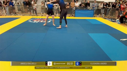 Angela Baldelli vs Eleonora Andre 2026 UIJJ Bologna BJJ Challenge