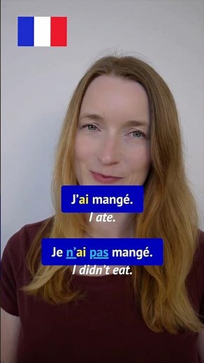 How to Form a Negative Sentence in French