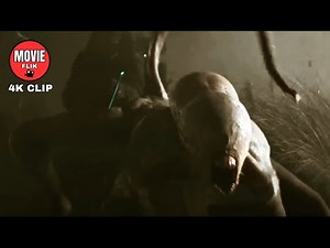 David Scares Off The Aliens | Alien: Covenant (2017) | 4K Movie Clip