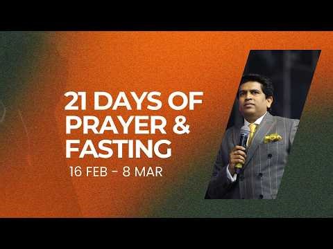 21 days of Prayer & Fasting with Pastor Samuel David | The Father's House | Day 10