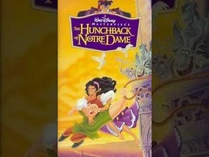 Opening to The Hunchback of Notre Dame 1997 VHS